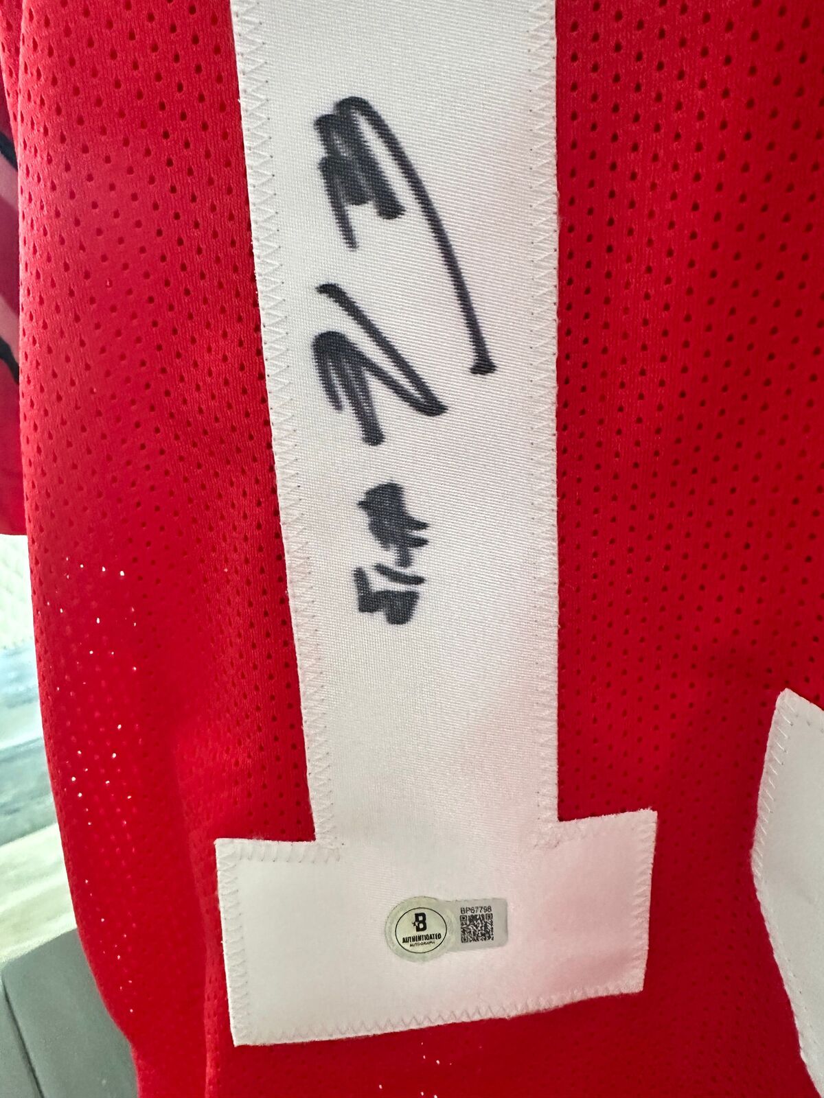 Eli Apple Signed Ohio State Jersey #13 – Beckett Authenticated