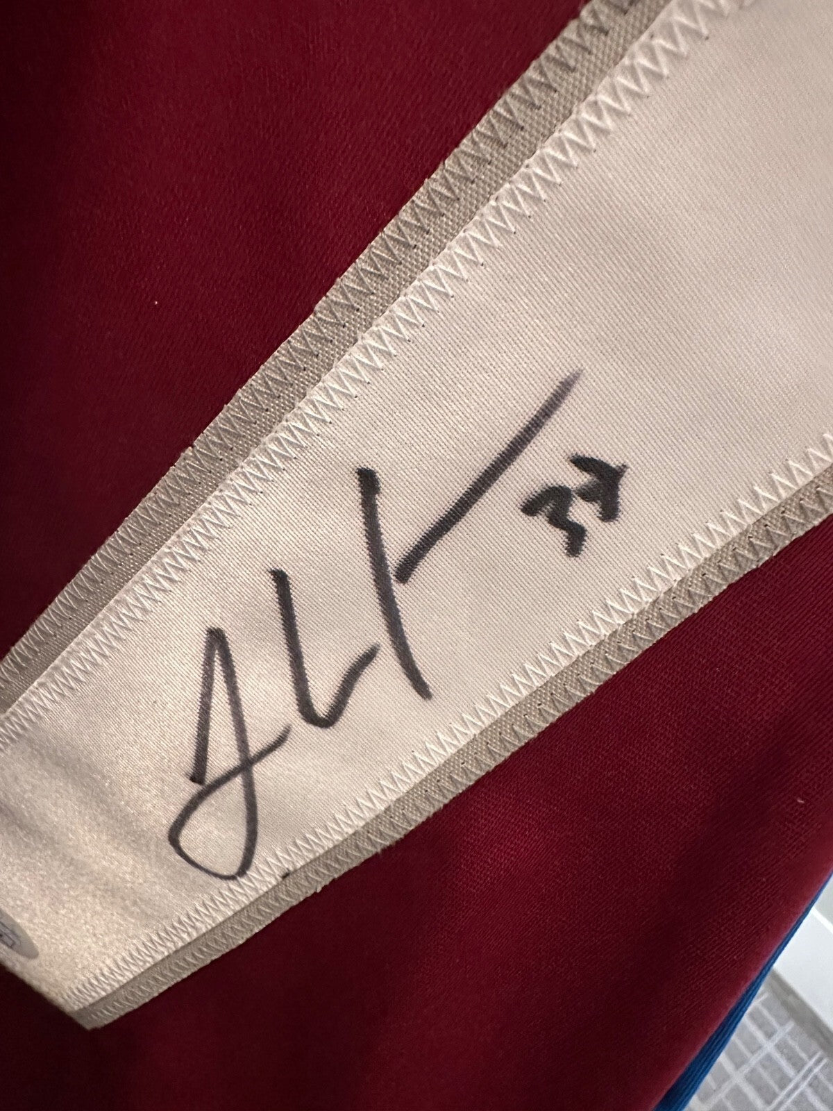 J.T. Compher Signed Colorado Hockey Jersey #37 – JSA Authenticated XL