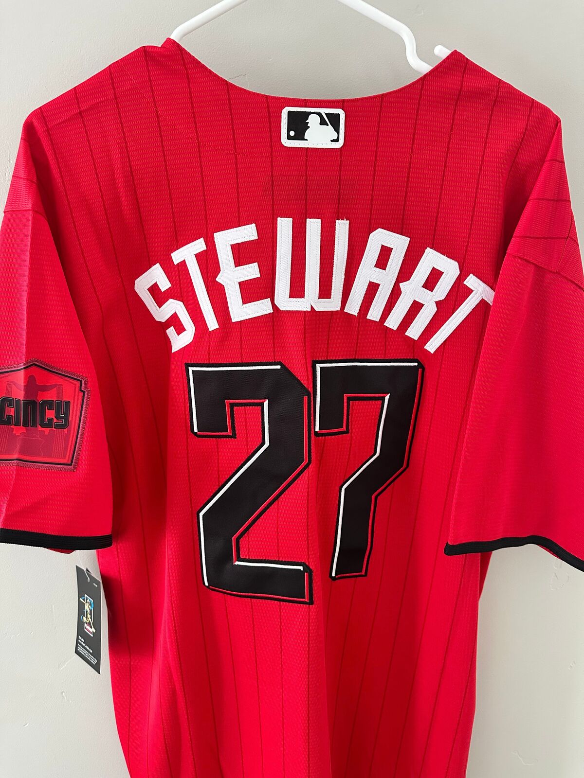 Sal Stewart Cincinnati Reds Nike City Connect Jersey – New with Tags.
