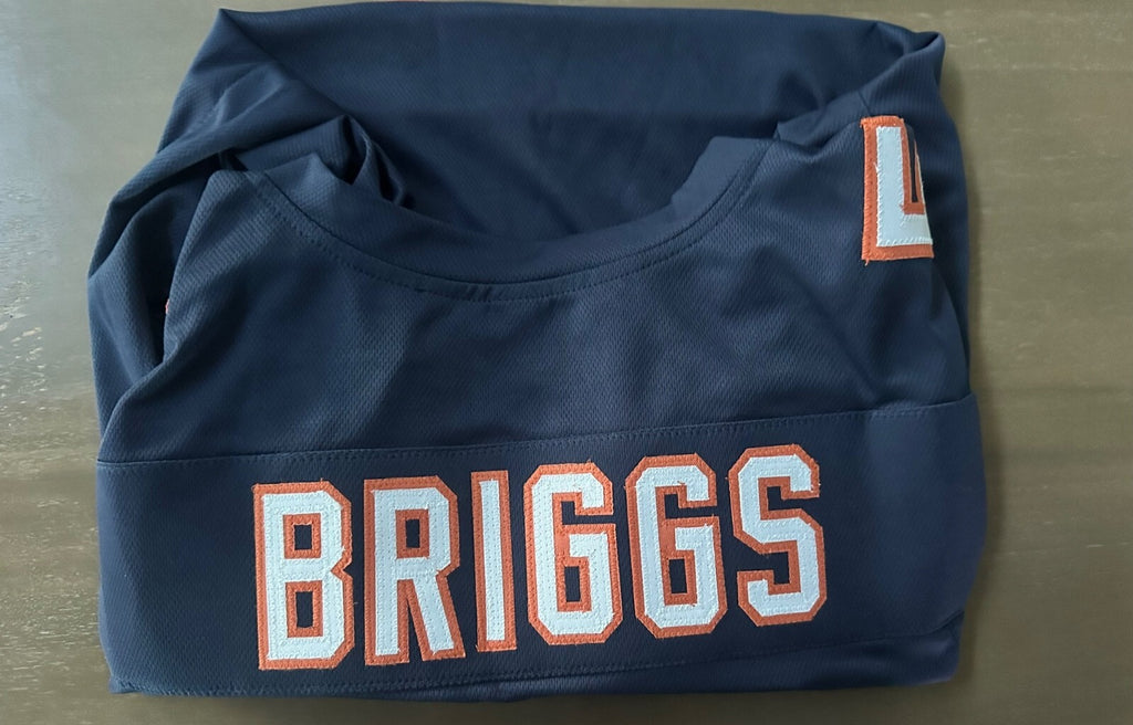 Lance Briggs Signed Chicago Bears #55 Jersey with game cut sleeves JSA Certified