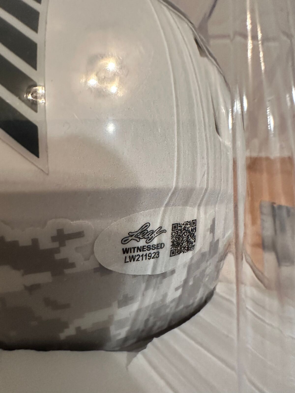 Antrel Rolle Signed Arizona Cardinals Salute to Service Mini Helmet