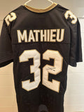 Tyrann Mathieu Signed New Orleans Saints #32 Jersey JSA Autographed Black Jersey