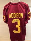 Jordan Addison Signed USC #3 Jersey – JSA Witnessed