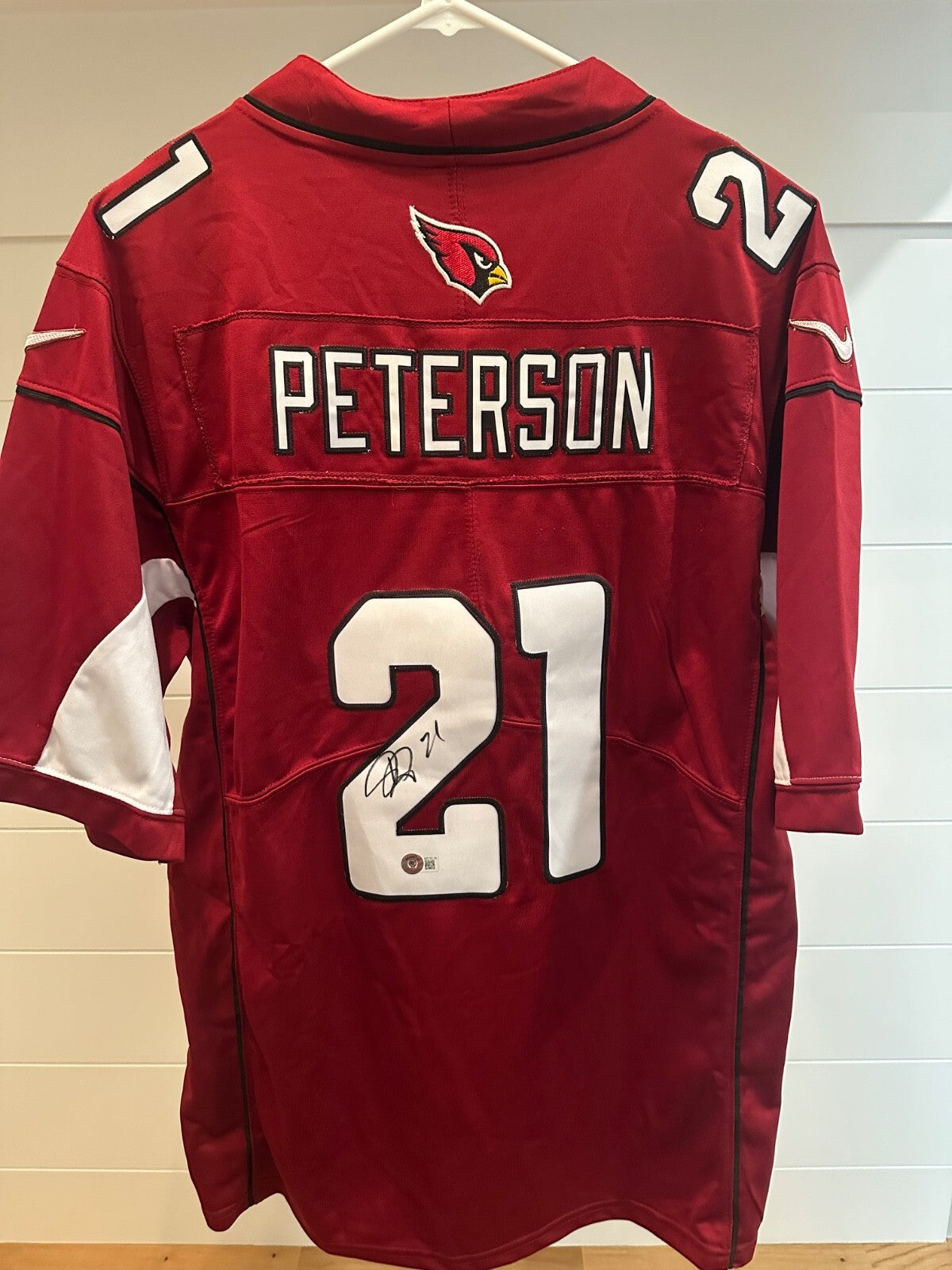 Patrick Peterson Signed Arizona Cardinals Nike Jersey #21 – Beckett