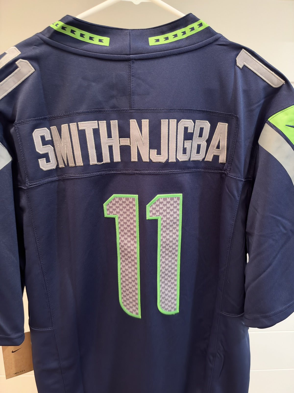 Jaxon Smith-Njigba Seahawks #11 Navy Stitched Jersey XL With Tags