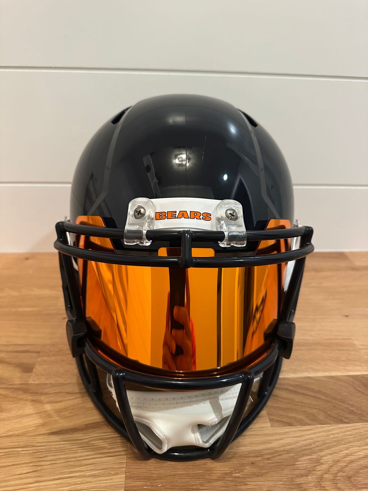 Jim McMahon Signed Chicago Bears Full-Size Riddell Speed Replica Helmet –