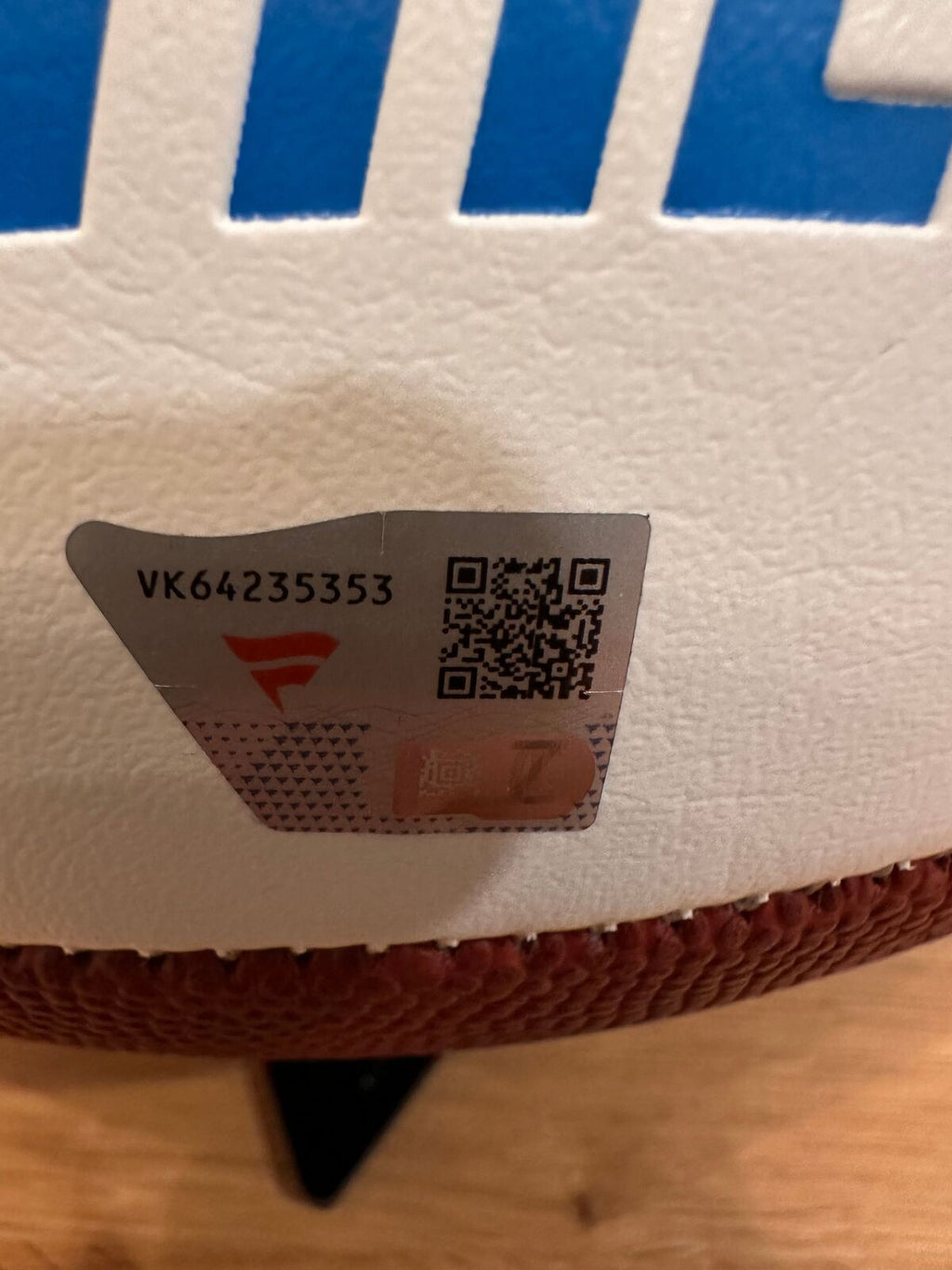 Tetairoa McMillan Signed Carolina Panthers White Panel Football – Fanatics