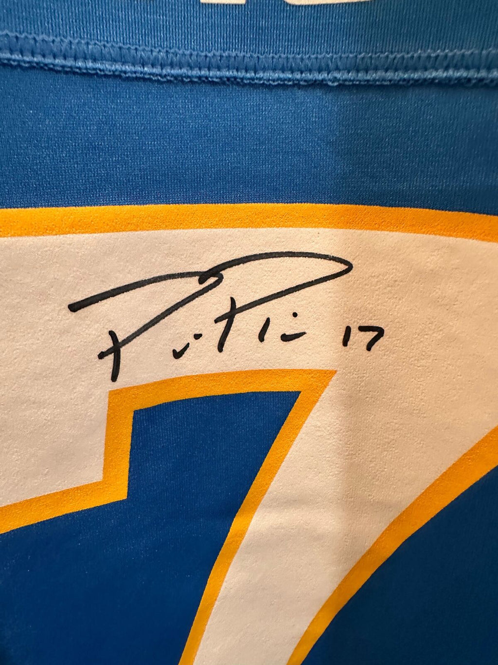 Philip Rivers Signed Los Angeles Chargers Nike Powder Blue Jersey – Fanatics