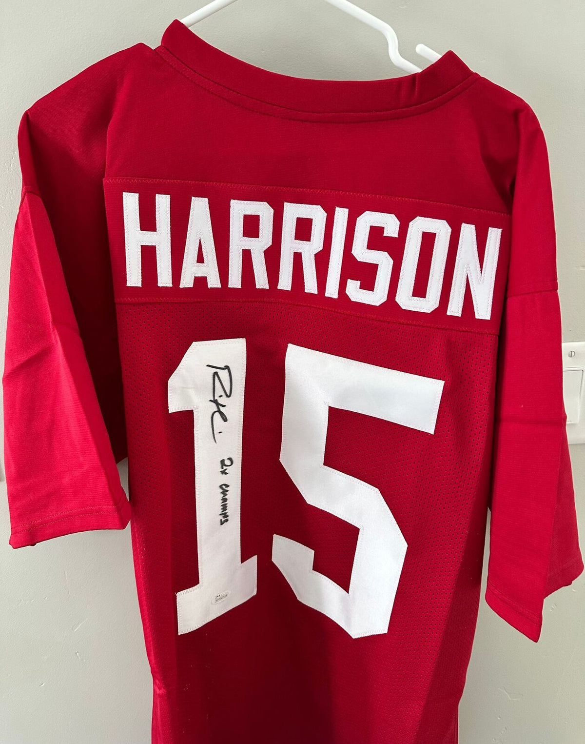 Ronnie Harrison Signed Alabama  Red #15 Football Jersey – JSA Witnessed COA