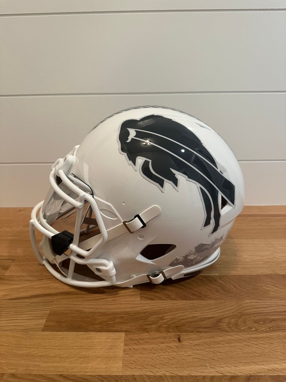 James Cook Signed Buffalo Bills 2024 Salute to Service FullSize Authentic Helmet