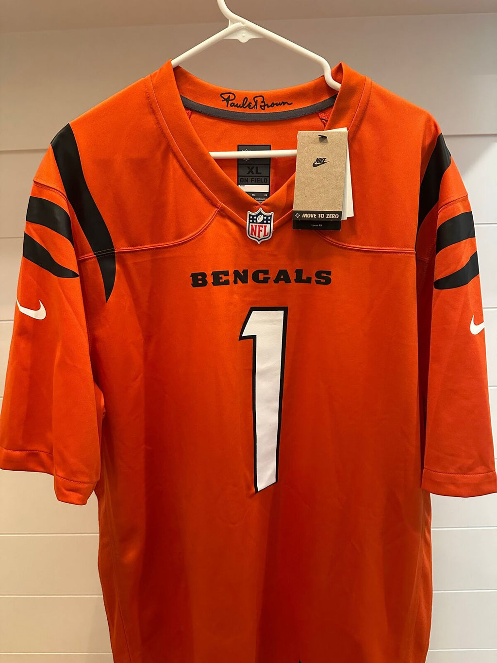 Ja’Marr Chase Signed Cincinnati Bengals Nike On-Field Jersey XL – Beckett