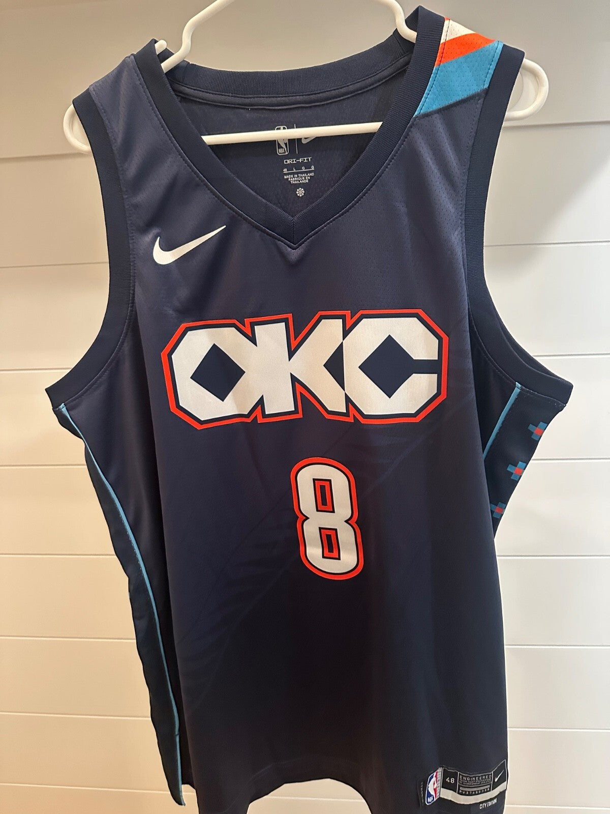 Jalen Williams Signed OKC Thunder Nike City Edition Jersey – PSA