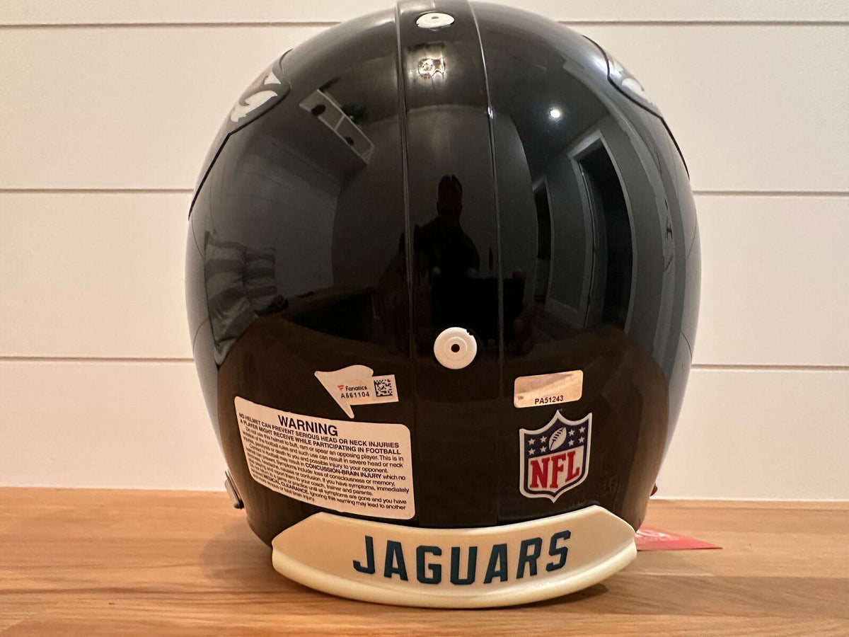 Leonard Fournette Signed Jacksonville Jaguars Full Size Authentic Pro Helmet