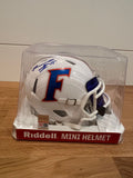Reidel Anthony Signed Florida Gators Riddell Mini Helmet – JSA COA #15