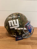 Daniel Jones Signed New York Giants Camo Full-Size Replica Helmet – Fanatics COA