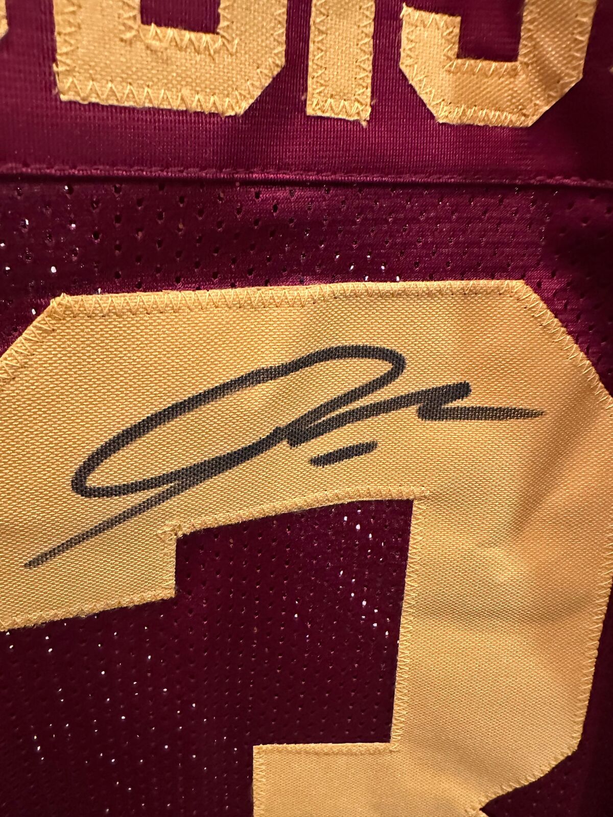 Jordan Addison Signed USC #3 Jersey – JSA Witnessed
