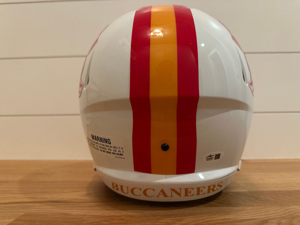 LeGarrette Blount Signed Tampa Bay Buccaneers Throwback Full-Size Replica Helmet