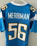 Shawne Merriman Signed Chargers Jersey #56 – JSA Witness Authenticated