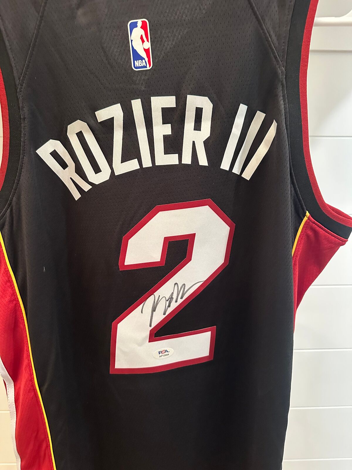 Terry Rozier III Signed Miami Heat Nike Jersey – PSA/DNA Authentic AP13984