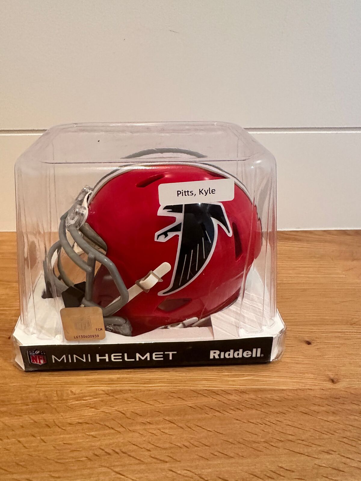 Kyle Pitts Signed Atlanta Falcons Mini Helmet with visor – Beckett Authenticated