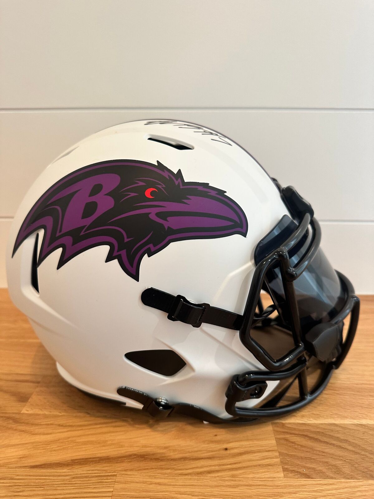 Rashod Bateman Signed Baltimore Ravens Alternate Full Size Speed Replica Helmet