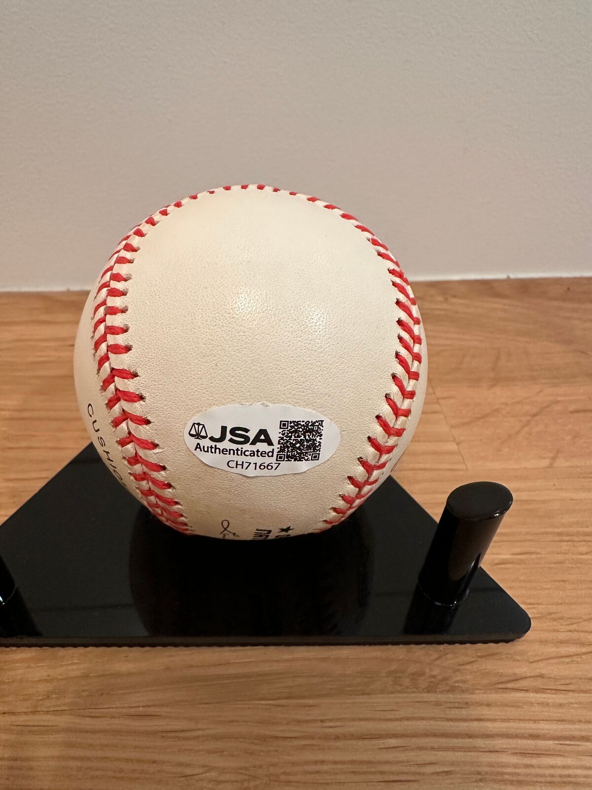 Johnny Bench Signed Official National League Baseball – JSA – HOF 89 Inscription