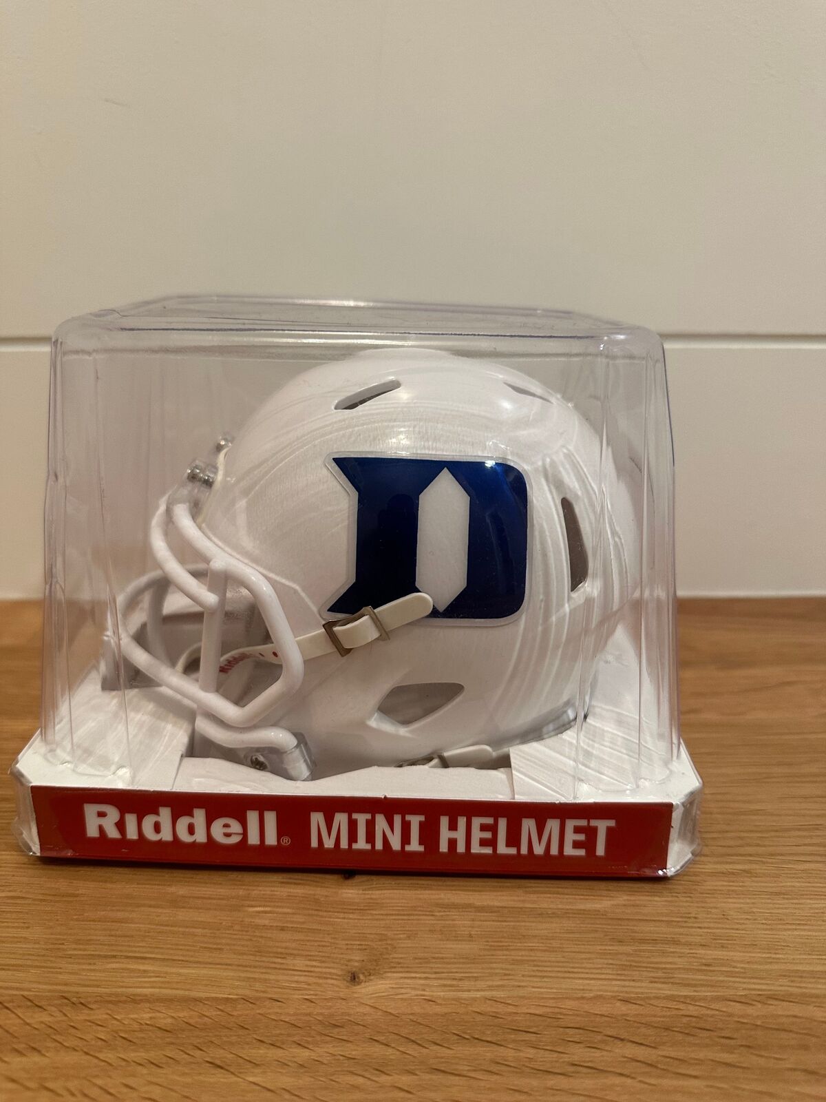 Duke Blue Devils Riddell White Speed Mini Football Helmet – NCAA Collectible