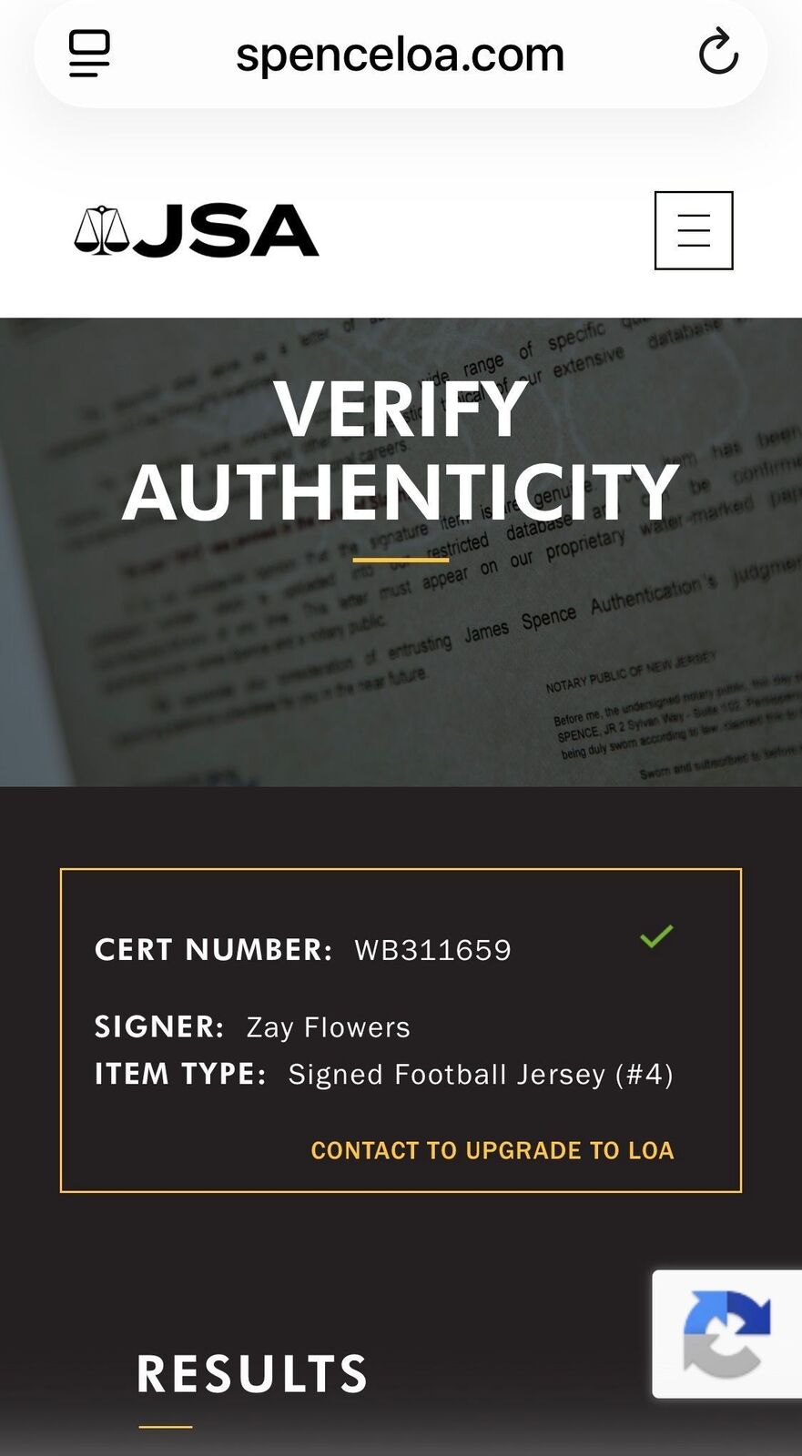 Zay Flowers Signed Ravens Jersey #4 – JSA Authenticated