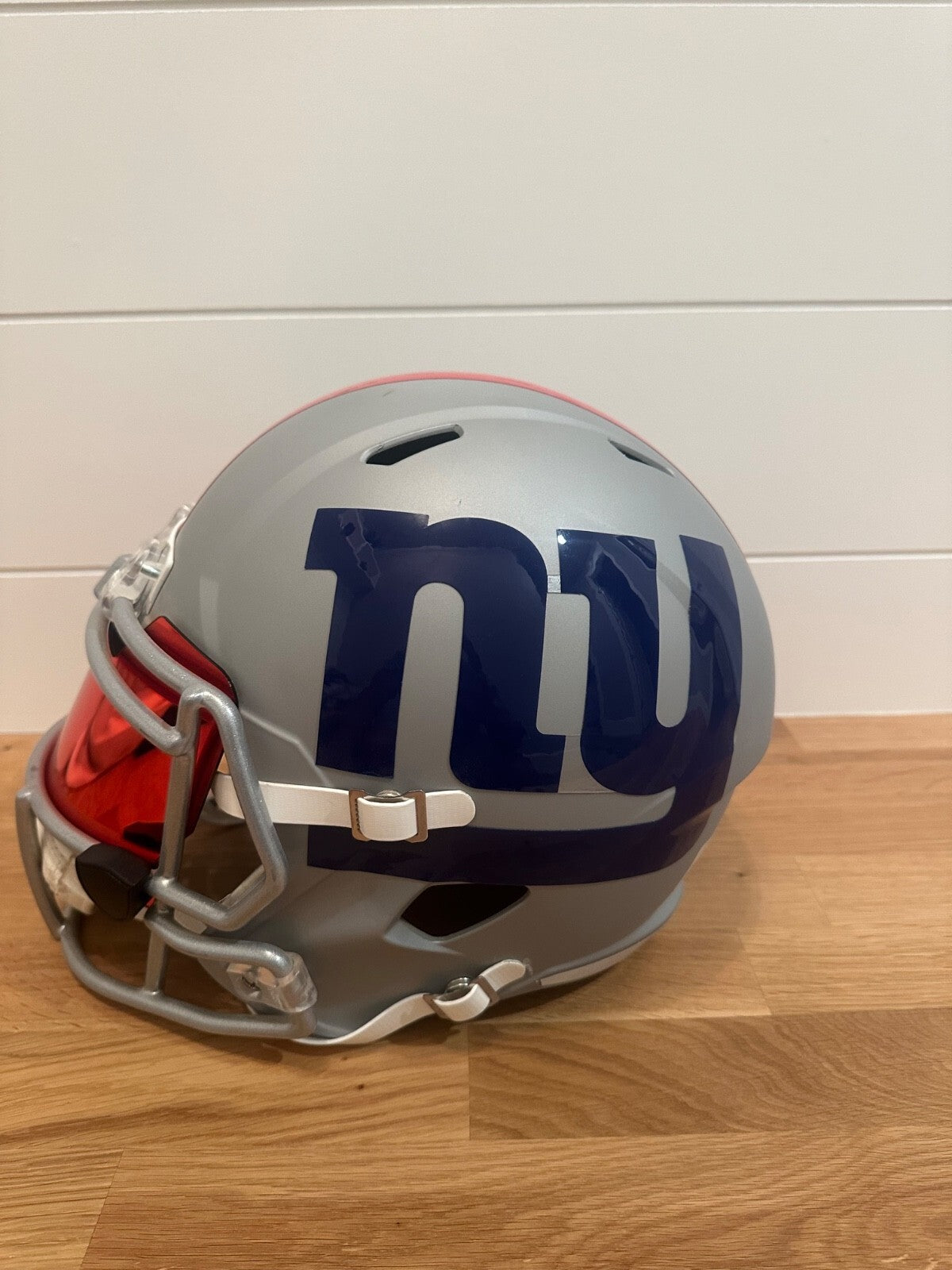 Daniel Jones Signed New York Giants Full-Size AMP Replica Helmet – JSA COA