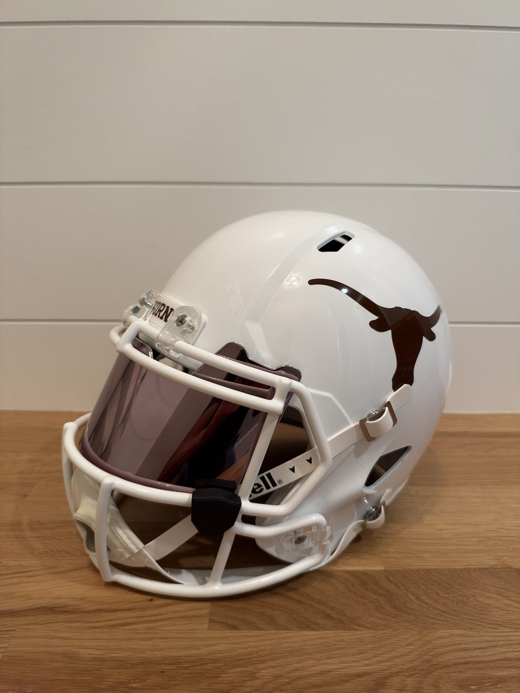 Earl Thomas Signed Texas Longhorns Full Size Speed Replica Helmet BAS Visor