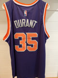 Kevin Durant Phoenix Suns #35 Purple Basketball Jersey Size 52 Unsigned