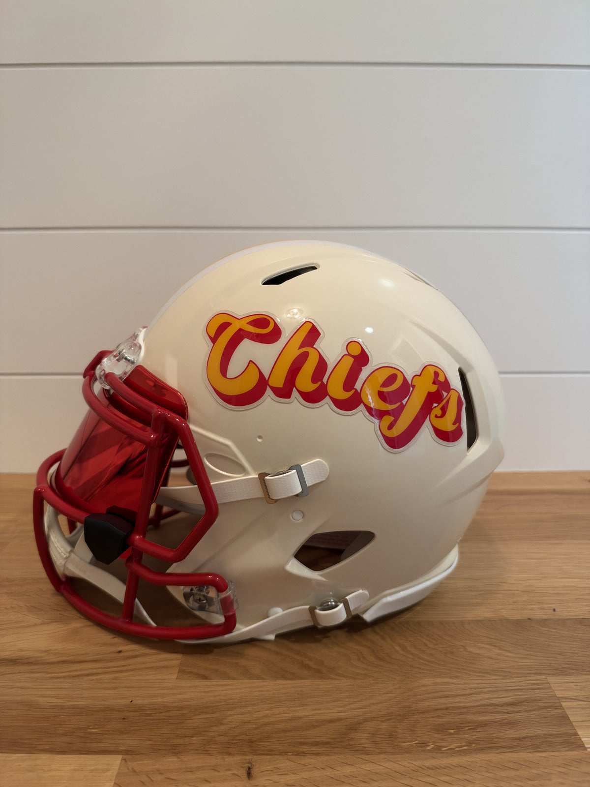 Andre Rison Signed Chiefs Retro Riddell Speed Authentic Full Size Helmet JSA