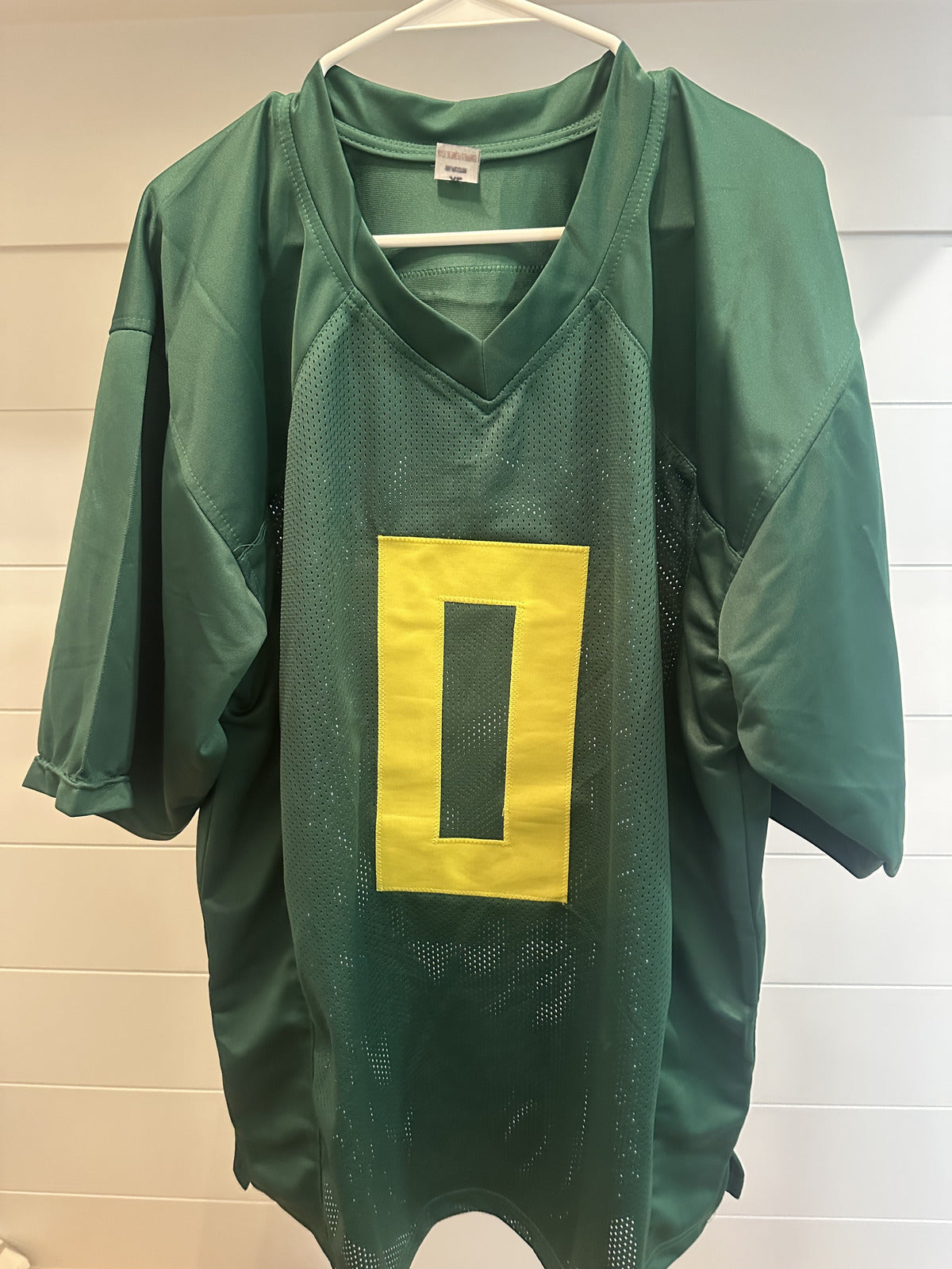 Christian Gonzalez Signed Oregon Ducks Green Custom Jersey #0 Beckett BAS