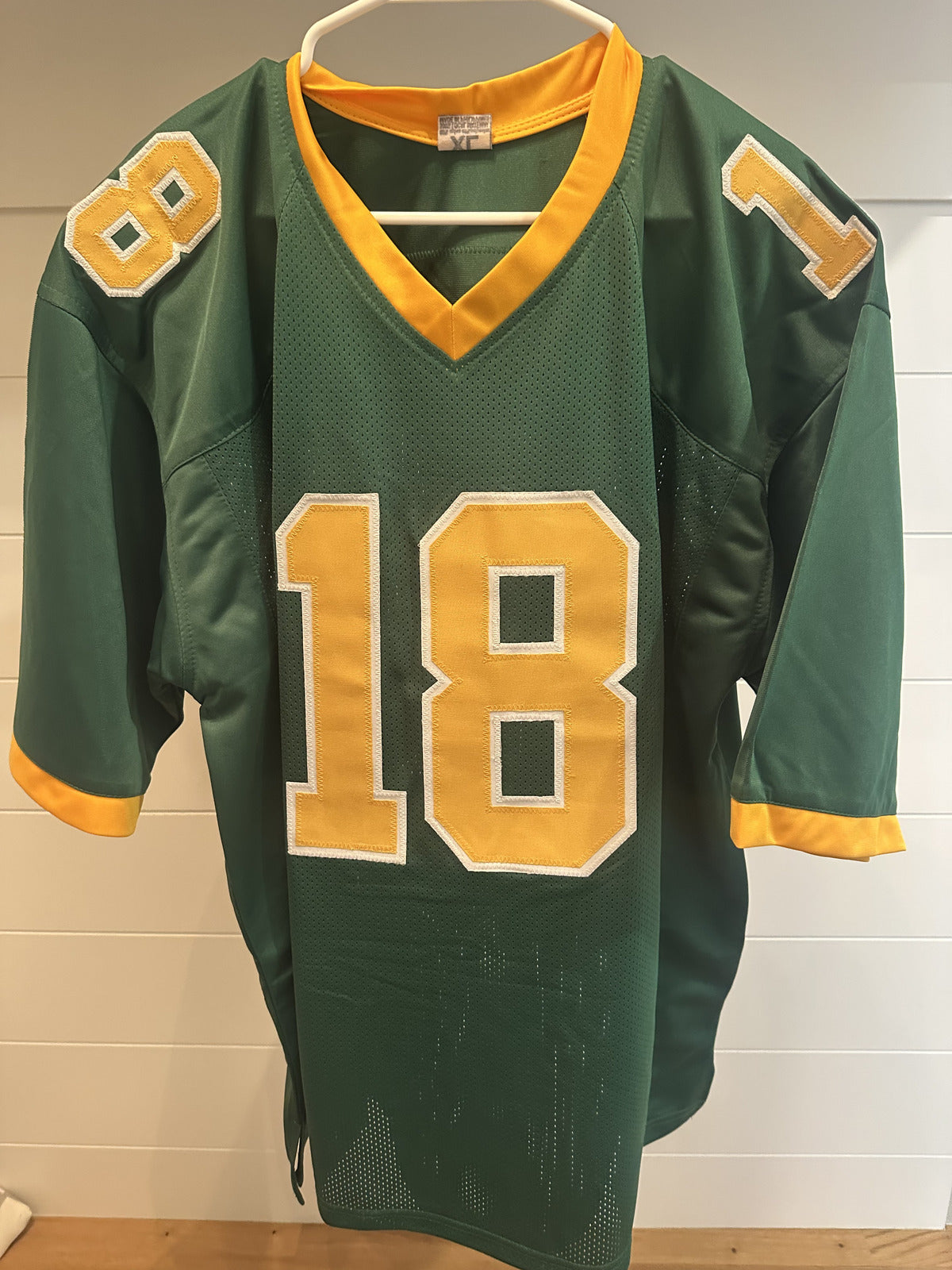 Kenyon Sadiq Signed Oregon Ducks Green Custom Jersey #18 XL JSA COA