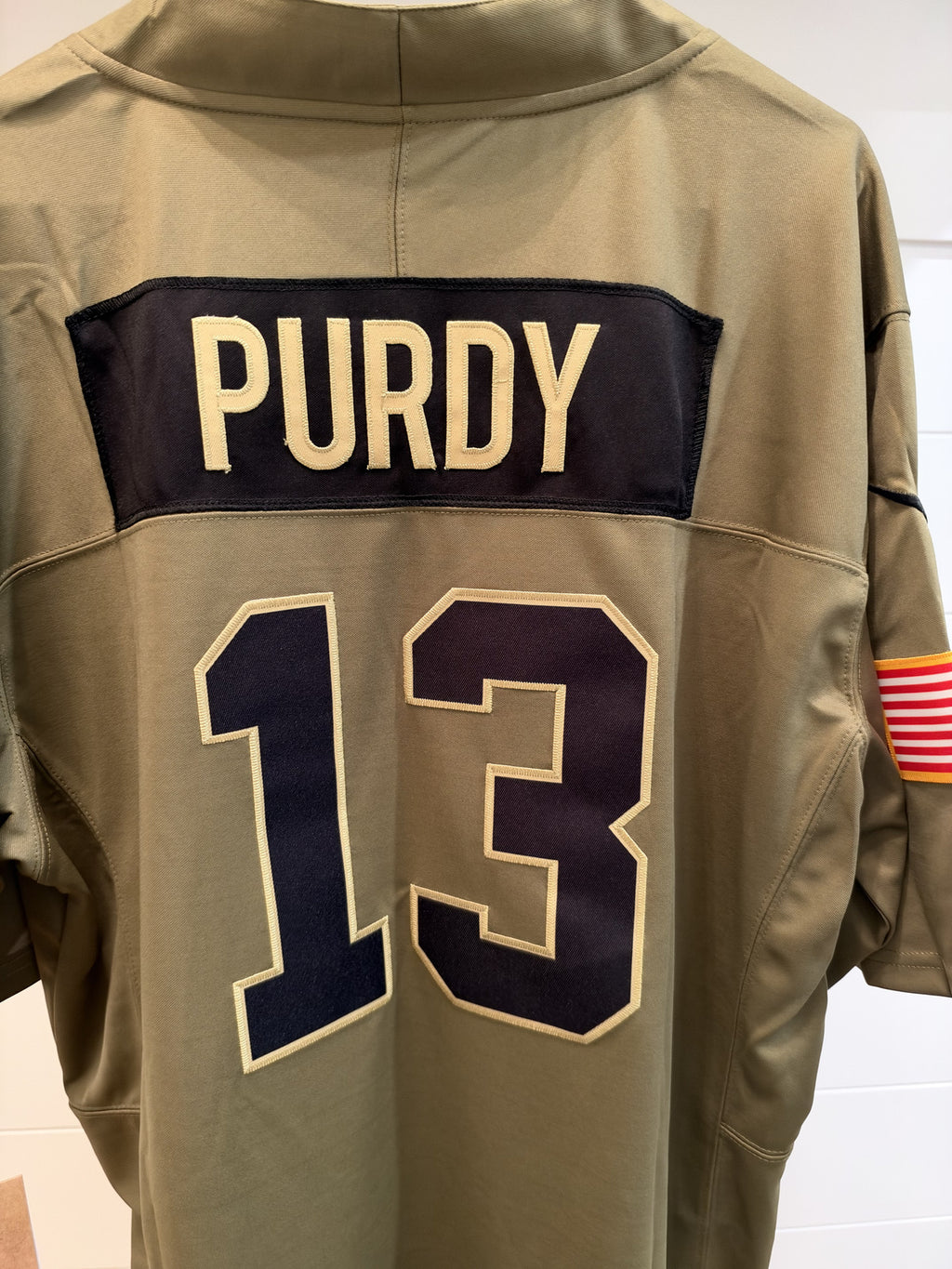 Brock Purdy 49ers #23 Olive Stitched Football Jersey XL With Tags