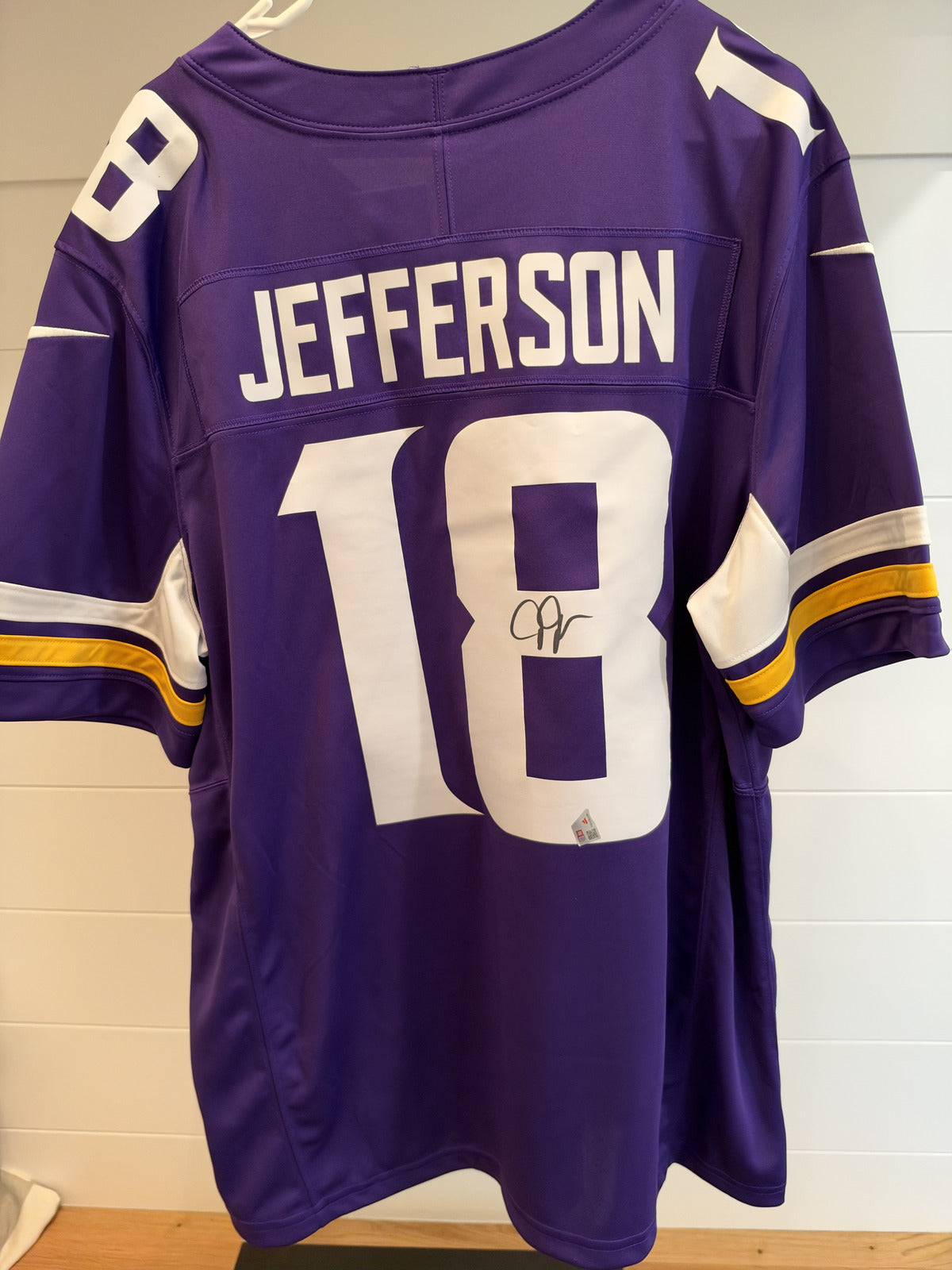 Justin Jefferson Signed Vikings Nike Vapor FUSE Limited Jersey XL Fanatics