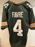 Brett Favre Signed Green Bay Packers Green Custom Jersey Beckett Radtke