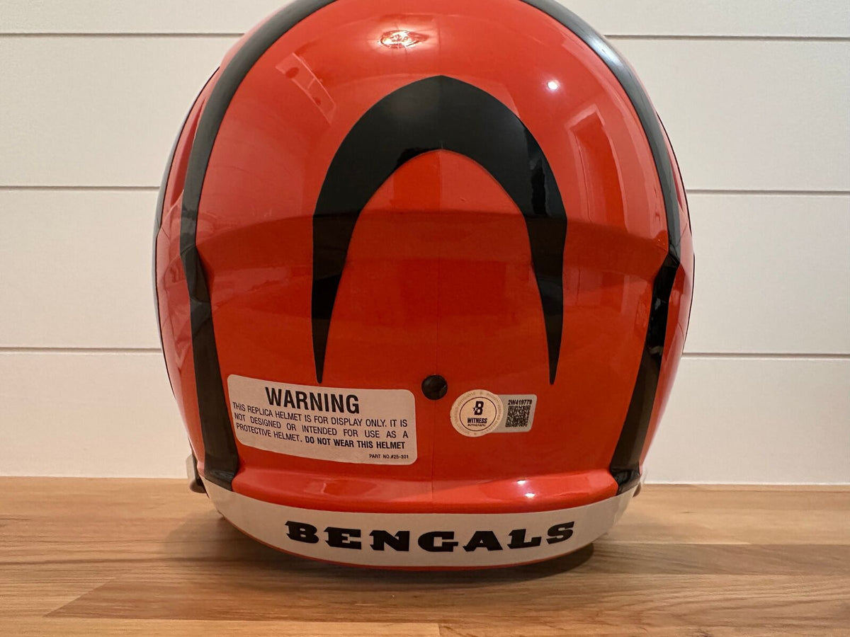 Tee Higgins Signed Cincinnati Bengals Full-Size Riddell Speed Helmet – Beckett