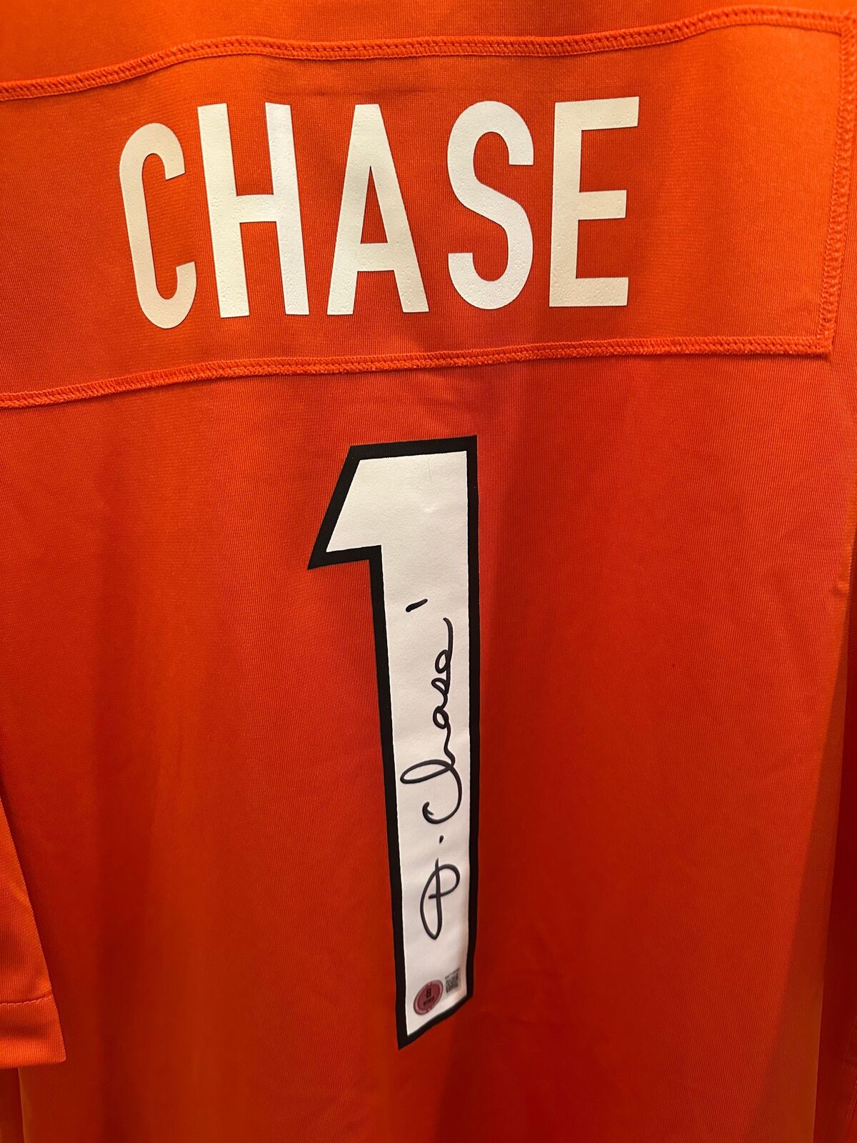 Ja’Marr Chase Signed Cincinnati Bengals Nike On-Field Jersey XL – Beckett