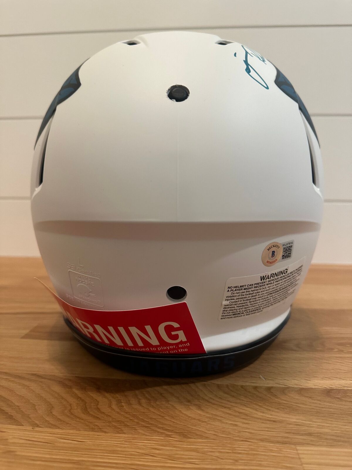 James Robinson Signed Jacksonville Jaguars Authentic Full-Size Helmet – Beckett
