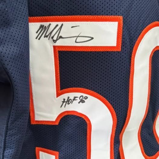 Mike Singletary Signed Chicago Bears Jersey – JSA Certified HOF 98