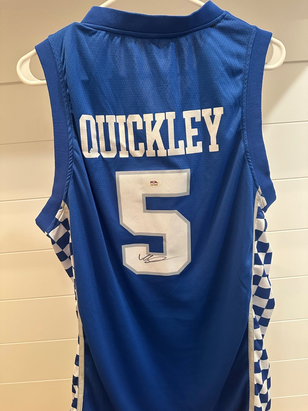 Immanuel Quickley Signed Kentucky Wildcats Jersey – PSA/DNA Authenticated