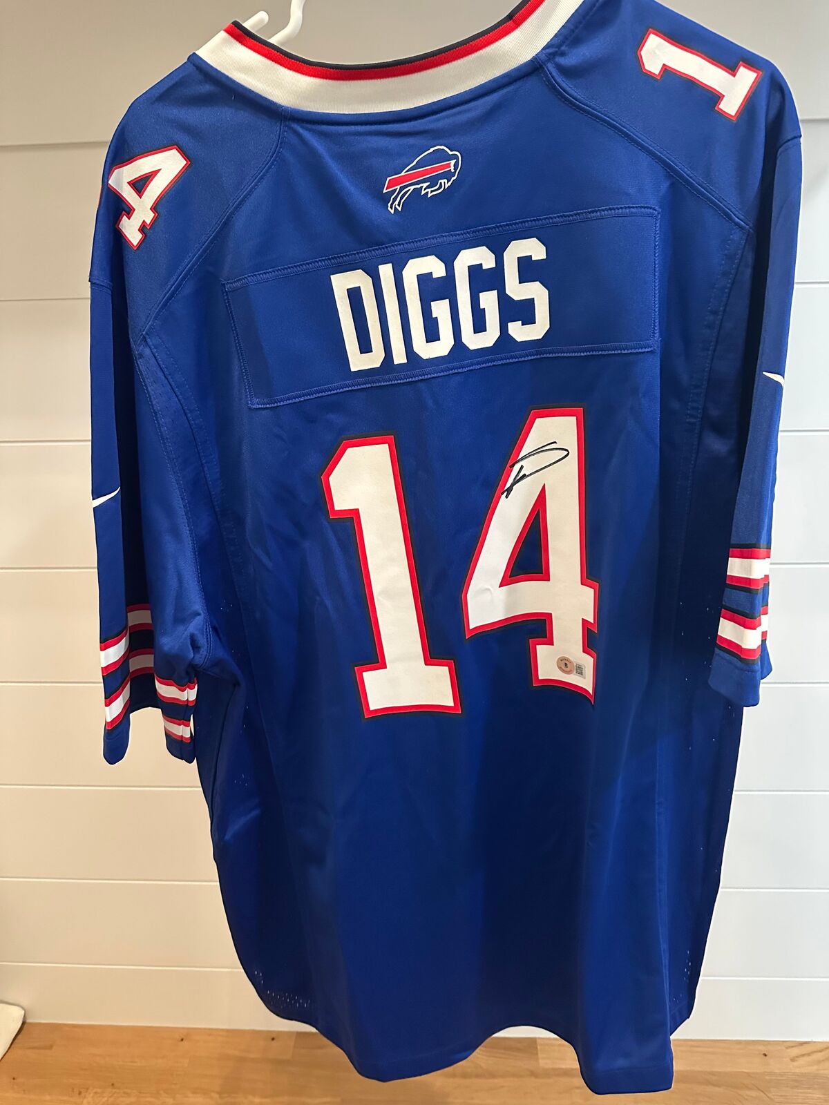 Stefon Diggs Signed Buffalo Bills Nike #14 Jersey – Beckett Authenticated – XL
