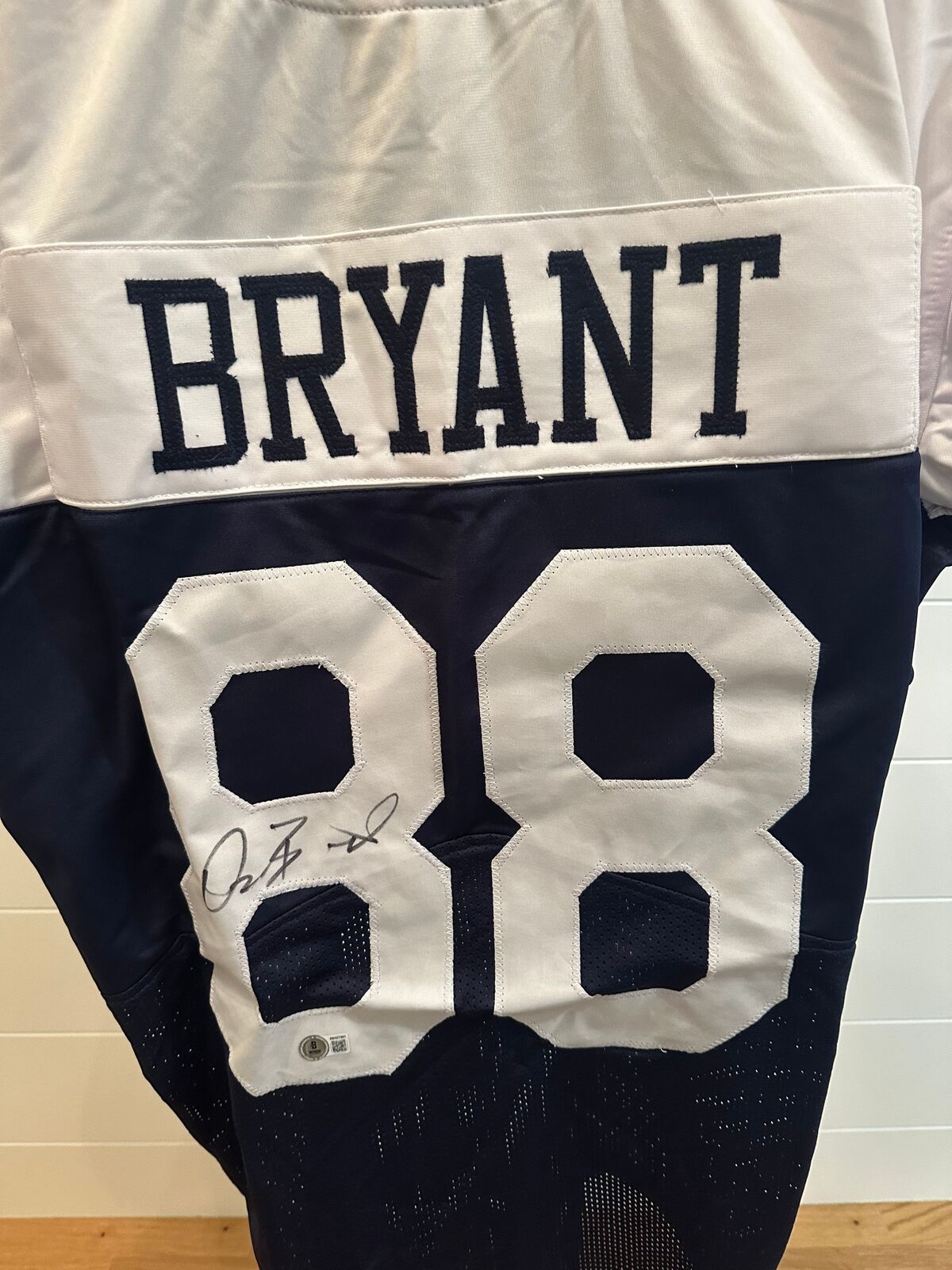 Dez Bryant Autographed Dallas Cowboys #88 Jersey – Beckett Witness Authenticated