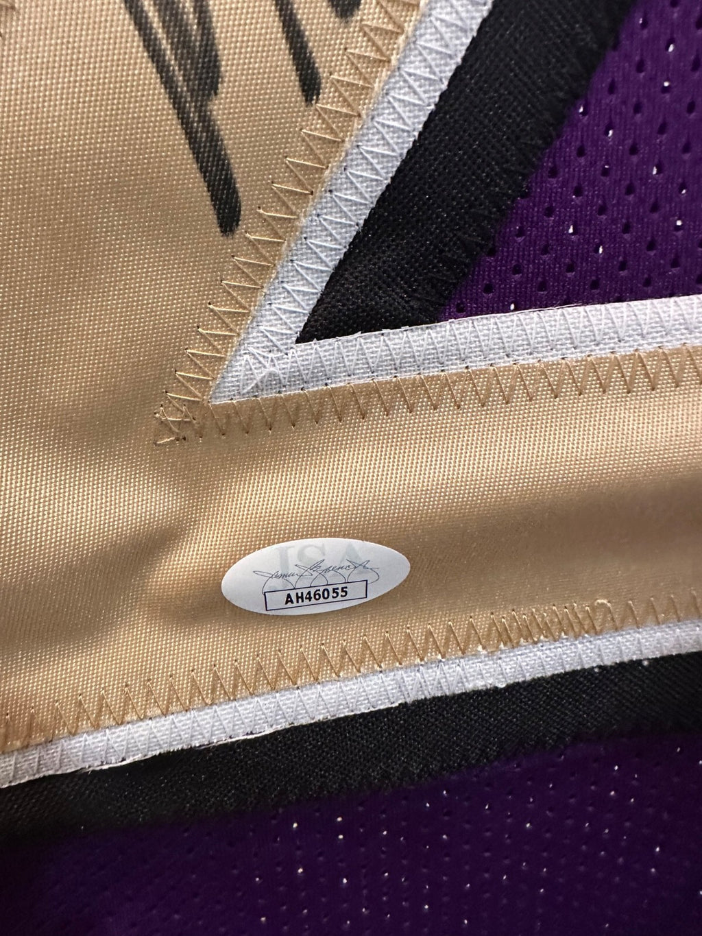 Marcus Peters Signed Baltimore Purple #24 Jersey – JSA Authenticated