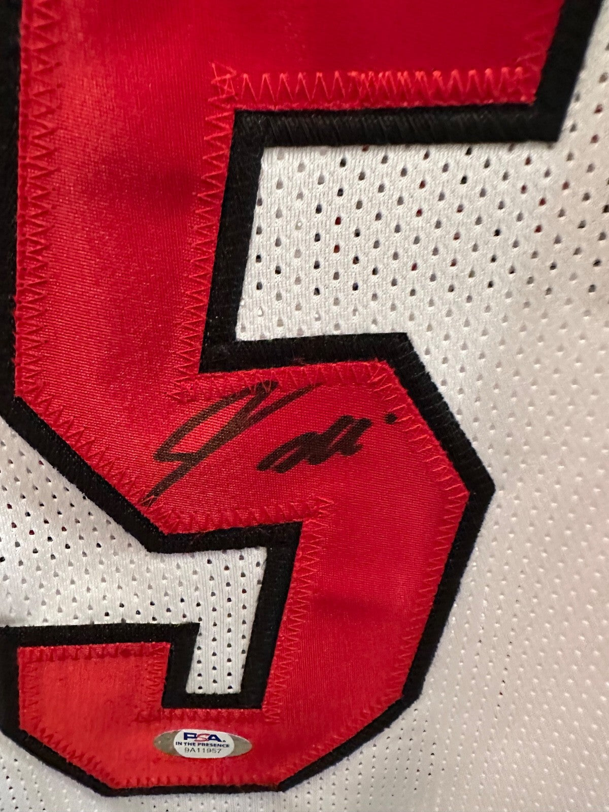 Jason “White Chocolate” Williams Signed Miami #55 Jersey – PSA Witnessed