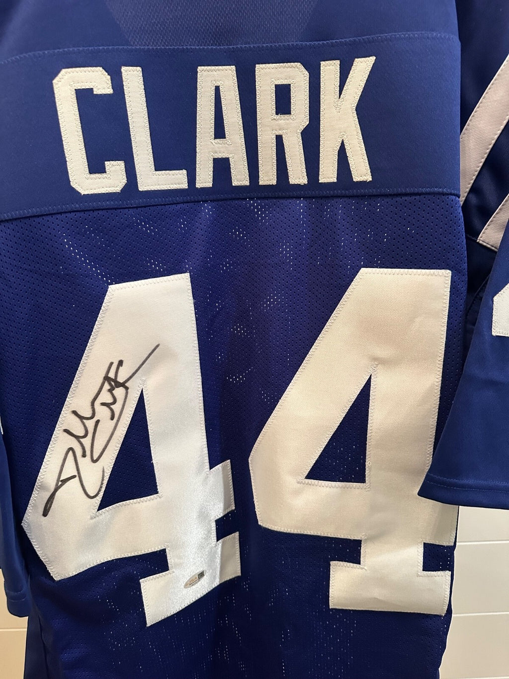 Dallas Clark Signed Indianapolis Colts #44 Jersey – JSA Witnessed