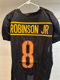 Brian Robinson Jr. Signed Washington #8 Jersey with game cut sleeves–