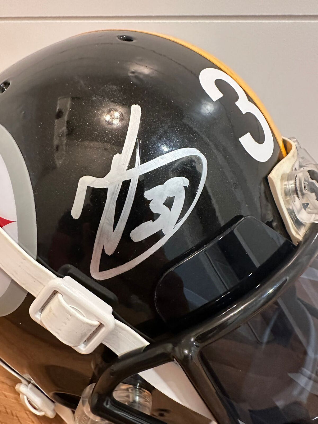 Minkah Fitzpatrick Signed Steelers Full-Size Authentic Schutt Helmet – Beckett