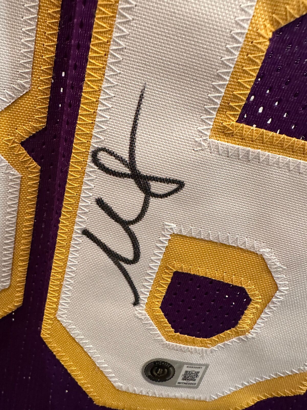 Marcus Smart Signed Los Angeles Lakers #36 Purple Jersey – Beckett